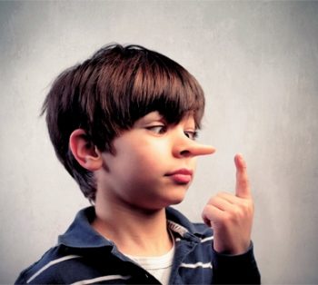 دروغگويي در كودكان دروغگویی در کودکان دروغگویی در کودکان lying boy 350x314